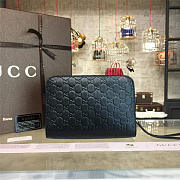 Gucci GG Leather Clutch Bag - 24cm x 16.5cm x 17cm - 3