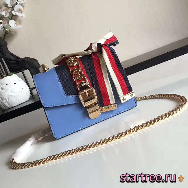 Gucci sylvie leather bag z2349 - 1