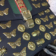 Gucci sylvie medium top handle bag 2589 - 5