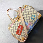 Louis Vuitton speedy 30 damier azur coated canvas n41063 - 2