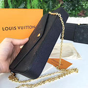  louis vuitton pochette CohotBag  felicie noir  - 5