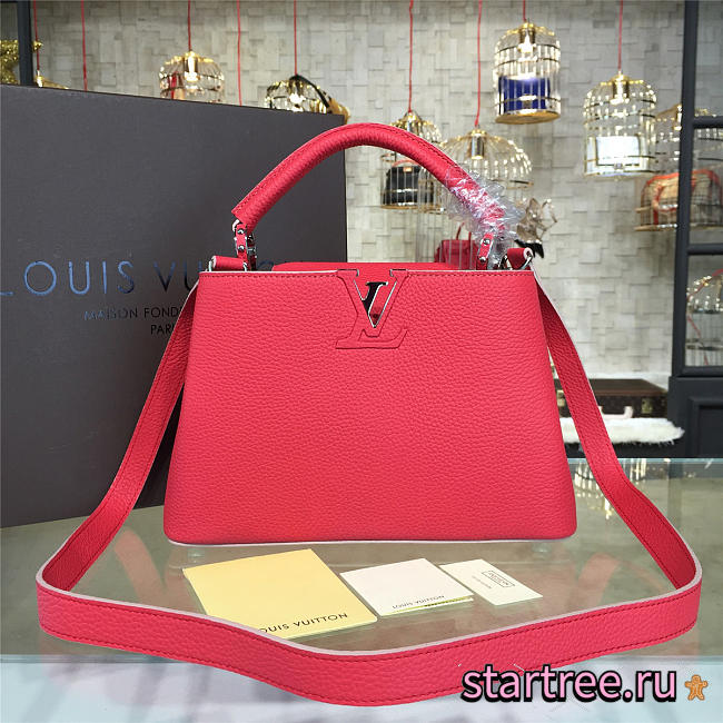  louis vuitton capucines CohotBag bb hibiscus flamingo 3449 - 1