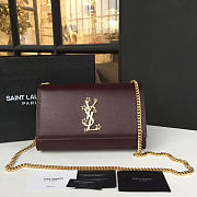 ysl monogram kate star grain de poudre embossed leather CohotBag 4757 - 1