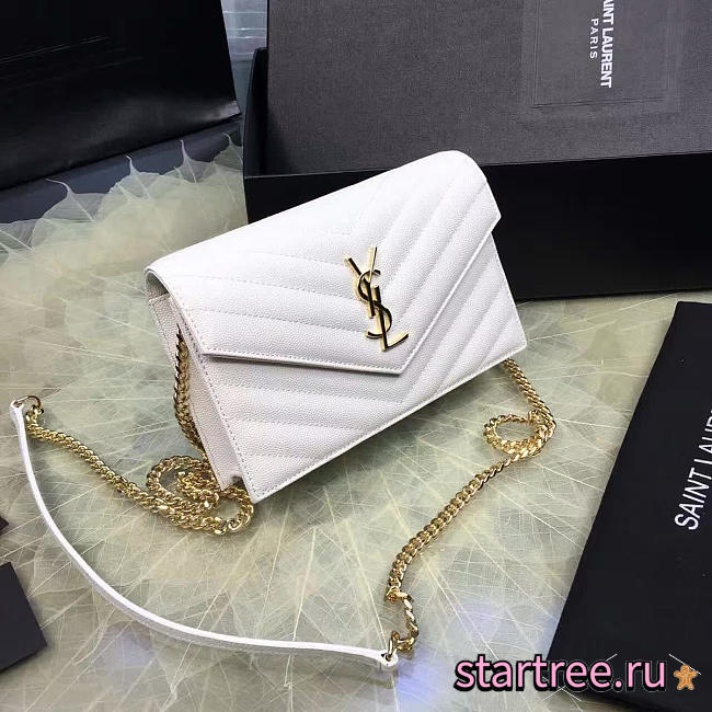 ysl monogram college white CohotBag 5061 - 1