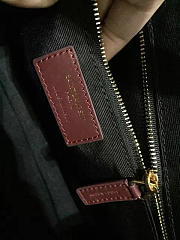 ysl gold monogram envelop wine red CohotBag 5082 - 4