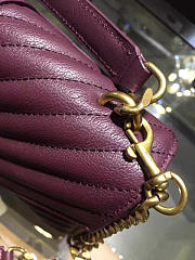 ysl gold monogram college wine red CohotBag 5113 - 5