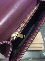 ysl gold monogram college wine red CohotBag 5113 - 2