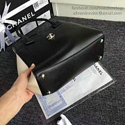 Chanel Calfskin Large Shopping Bag Black- A69929 - 27x22x12cm - 2