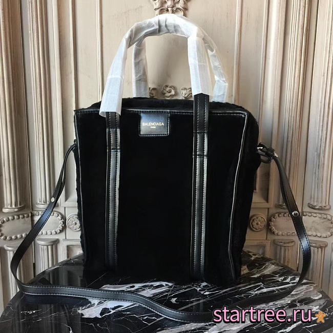 Balenciaga shearling shopper 5606 - 1