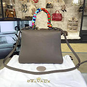 DELVAUX | mm brillant satchel dark grey 1482 - 5