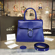 DELVAUX | mm brillant satchel blue 1520 - 1