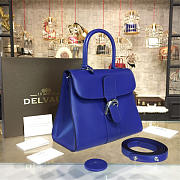 DELVAUX | mm brillant satchel blue 1520 - 5