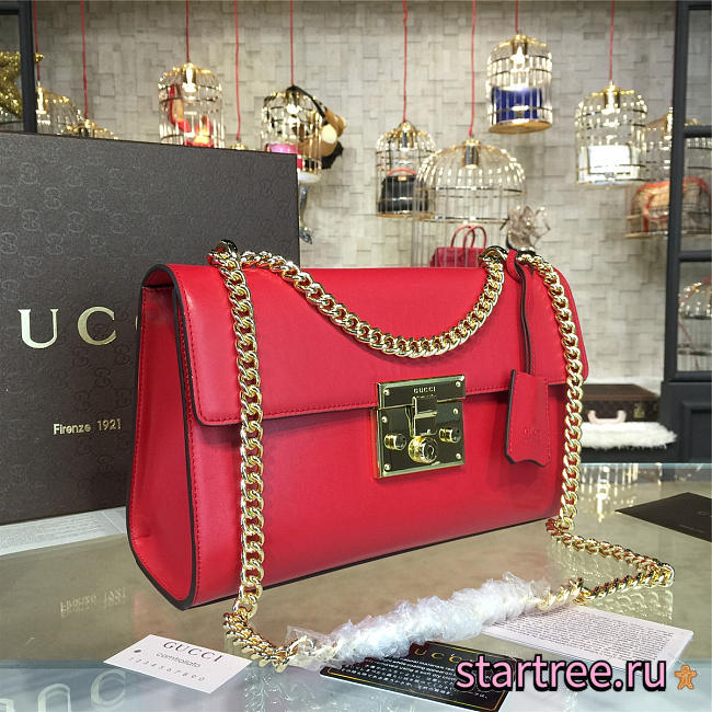 gucci gg leather padlock CohotBag 2172 - 1