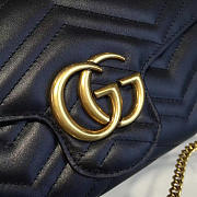 Gucci Gg Marmont Matelassé Mini Bag - 474575 - 21cm x 14cm x 3cm - 5