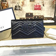 Gucci Gg Marmont Matelassé Mini Bag - 474575 - 21cm x 14cm x 3cm - 4