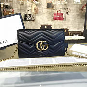 Gucci Gg Marmont Matelassé Mini Bag - 474575 - 21cm x 14cm x 3cm - 2