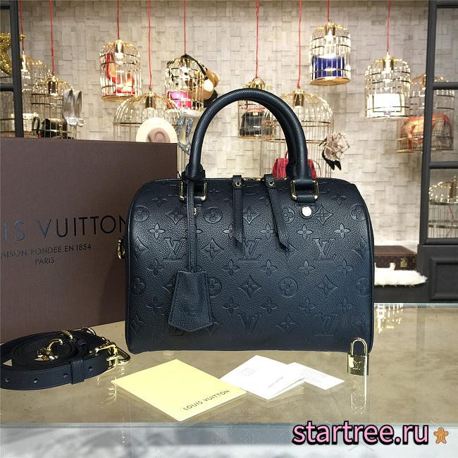 Louis Vuitton Speedy Bandoulière Noir 25  - 1