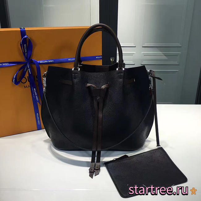 CohotBag louis vuitton girolata mahina leather black 3380 - 1