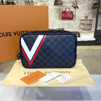  louis vuitton leather CohotBag  clutch bag 3422