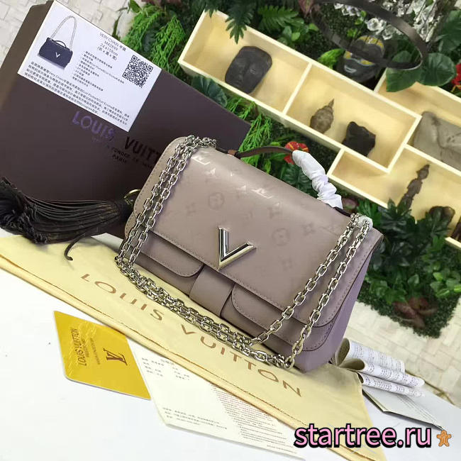 CohotBag louis vuitton very chain taupe 3583 purple - 1