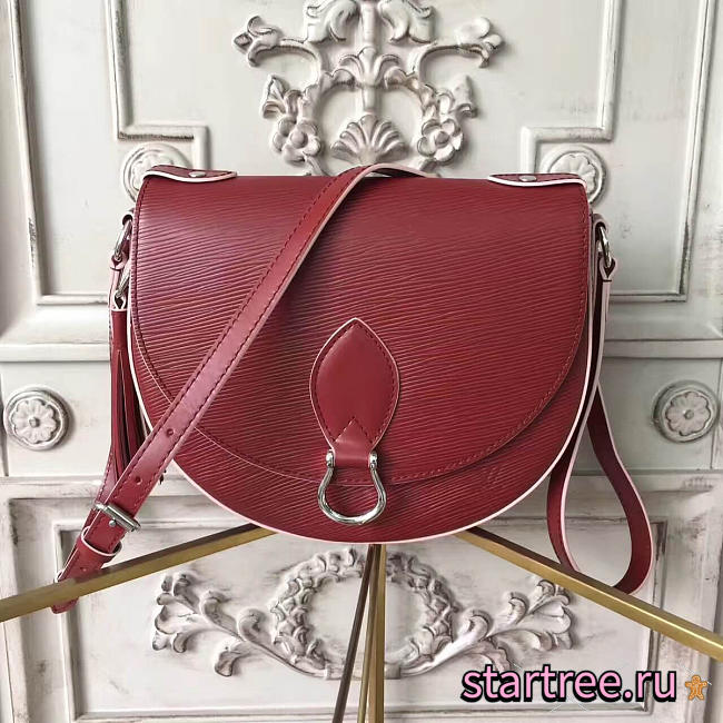  louis vuitton saint CohotBag  cloud m54155 red  - 1