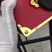 CohotBag prada cahier leather shoulder bag 1bd045 red - 3