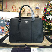 Prada leather briefcase 4204 - 1