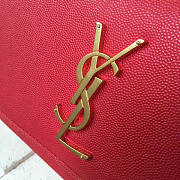 ysl monogram kate grain de poudre embossed leather CohotBag 4758 - 5