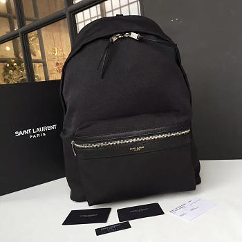 ysl backpack canvas black CohotBag 4830