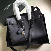 ysl sac de jour in grained leather black CohotBag 4904 - 1