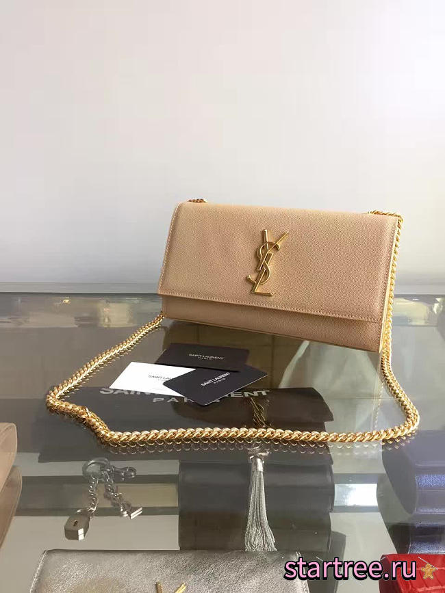 ysl monogram kate in grain de poudre embossed leather CohotBag 5011 - 1