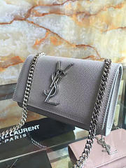 ysl monogram kate in grain de poudre embossed leather CohotBag 5020 - 2