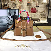 DELVAUX | mini brillant satchel brown 1492 - 1