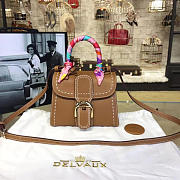 DELVAUX | mini brillant satchel brown 1492 - 6