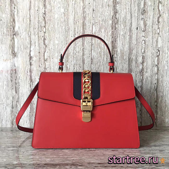 gucci sylvie leather bag CohotBag z2138 - 1