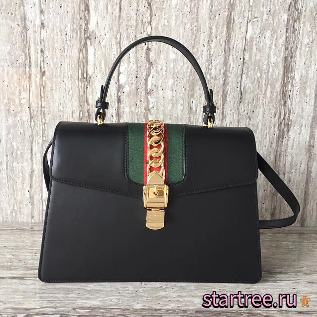 gucci sylvie leather bag CohotBag z2146 - 1