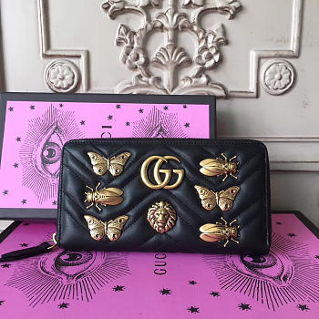 gucci wallet black CohotBag 2498