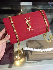 ysl monogram kate in grain de poudre embossed leather CohotBag 5030 - 1