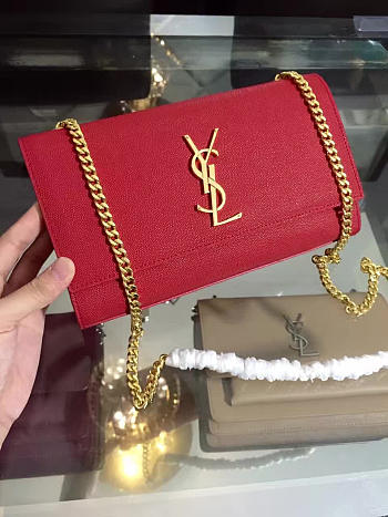 ysl monogram kate in grain de poudre embossed leather CohotBag 5030