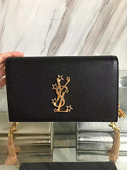 Ysl Monogram Kate Grain De Poudre Embossed Leather -  22cm x 5cm x 13.5cm - 5