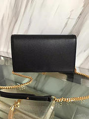 Ysl Monogram Kate Grain De Poudre Embossed Leather -  22cm x 5cm x 13.5cm - 3