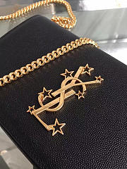 Ysl Monogram Kate Grain De Poudre Embossed Leather -  22cm x 5cm x 13.5cm - 2