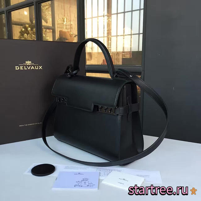 DELVAUX | calfskin mm tempete satchel  - 1