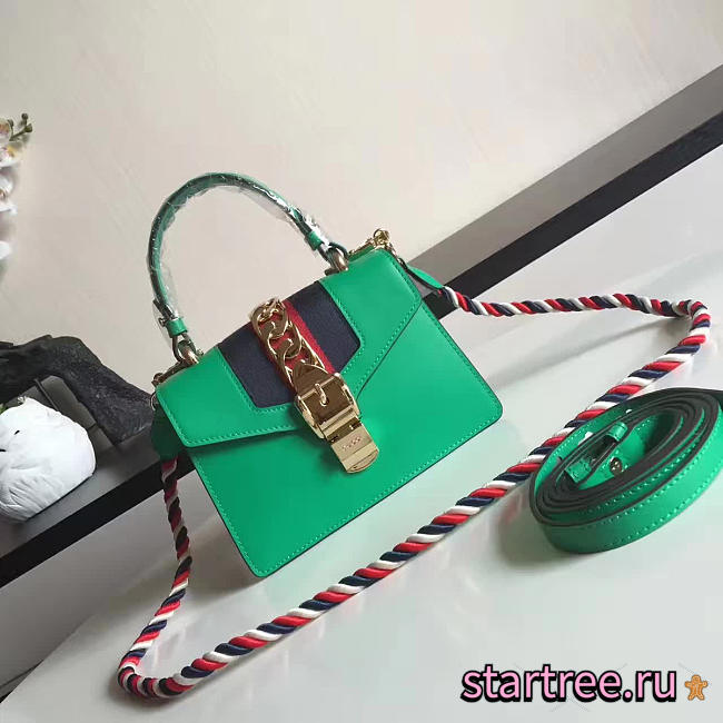 gucci sylvie leather bag CohotBag z2143 - 1