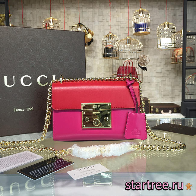 gucci gg leather padlock CohotBag 2167 - 1