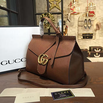 gucci gg marmont leather tote bag 2241