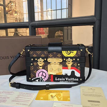  Louis Vuitton Petite Malle World Tour - M43229 - 18cm x 12 cmx 4 cm