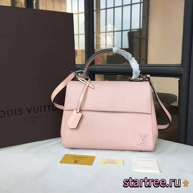 CohotBag louis vuitton cluny bb rose ballerine - 1