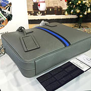 Prada leather briefcase 4211 - 5