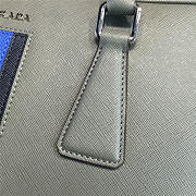 Prada leather briefcase 4211 - 6